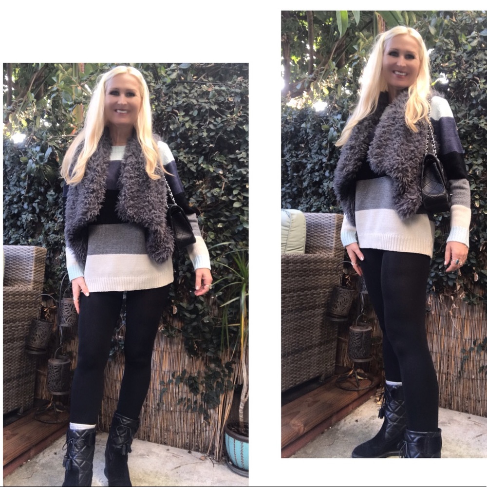 🌟Beautiful Multi-Colored Sweater🌟 - Picture 3 of 6